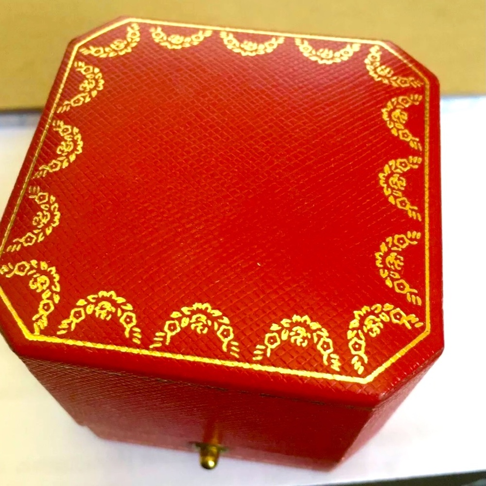 Cartier Vintage  Ring Box